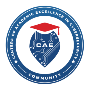 Logo for the Center of Academic Excellence in Cybersecurity.